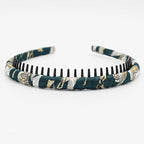 boho hair band headbands for women/Girls teeth Comb Hair Accessories Non-slip hairband Resin hair hoop (4 PCS)