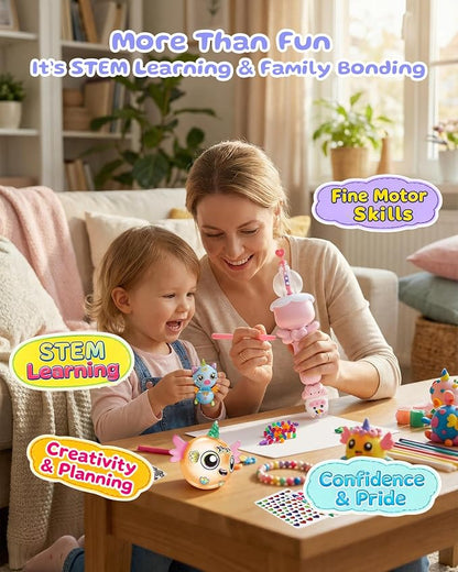 DIY Magic Balloon Animal Kit for Kids | No Glue, No Mess, No Batteries | 320PCS - Image 7