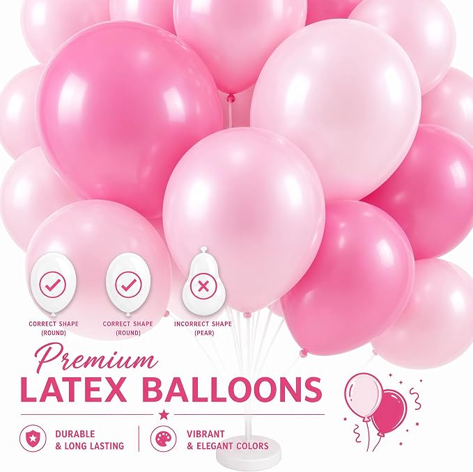 Mix PinkBalloon Column Stand Kit Set of 2 - Image 6