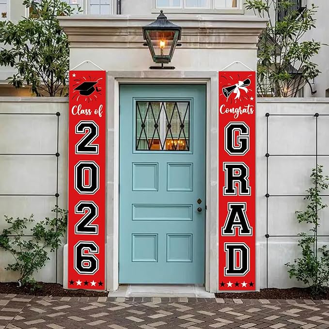 Graduation Decorations Class of 2026 Hanging Grad Banner, Graduation - Image 5