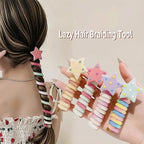Telephone Cord Hair Ties for Women & Girls - Spiral Hair Coils, No Damage Elastic Hair Bands, Soft Stretchy Hair Accessories for Thick Hair- SP-3﻿