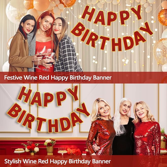 Pre-Strung Happy Birthday Banner - Image 7