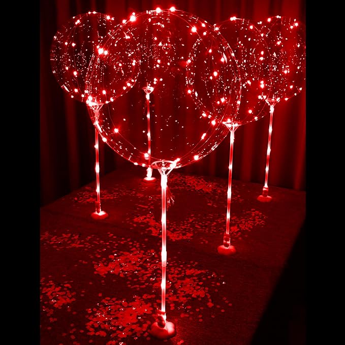 6PCS LED Light Up Balloons - Image 3