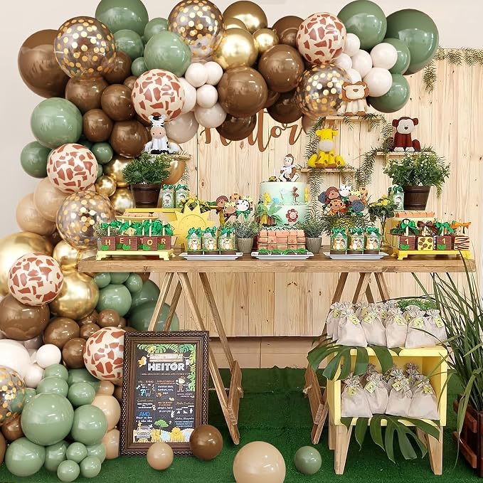 Amandir 153pcs Brown Balloons Arch Garland Kit Different Sizes | 18 12 10 5 - Image 6