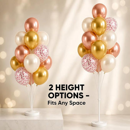 Gold Balloon Column Stand Kit for Floor - Image 3