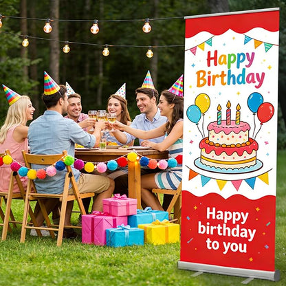 Custom Retractable Banner with Aluminum Frame, Personalized Roll Up Banner - Image 6