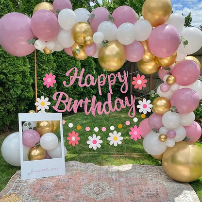 Pre-Strung Happy Birthday Banner, NO DIY Party Decorations | Birthday Party - Image 8