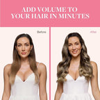 GOO GOO Clip in Hair Extensions Real Human Hair, Remy Human Hair Extensions Clip ins for Women, Natural Human Hair, 14inch 150g 9Pcs, 4/27/4 Balayage Chocolate Brown to Caramel Blonde