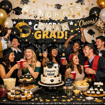 Graduation Decorations 2026, Congrats Grad Banner - Image 6