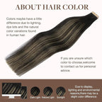 GOO GOO Tape in Hair Extensions Human Hair, 1B/19/1B Natural Black to Light Blonde, 10inch 60g 40pcs, Skin Weft Seamless Invisible, Silky Straight with Thick Ends, Remy Human Hair