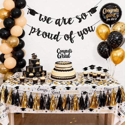Black We are So Proud of You Banner - Image 2