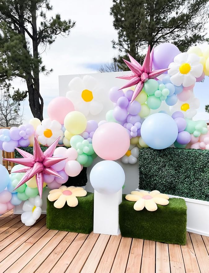Daisy Balloon Arch Garland Kit, Daisy Party Decorations - Image 7