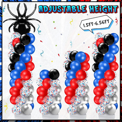 Kasyat 2 Sets Spider Party Balloon Column Stand Kit - Image 4