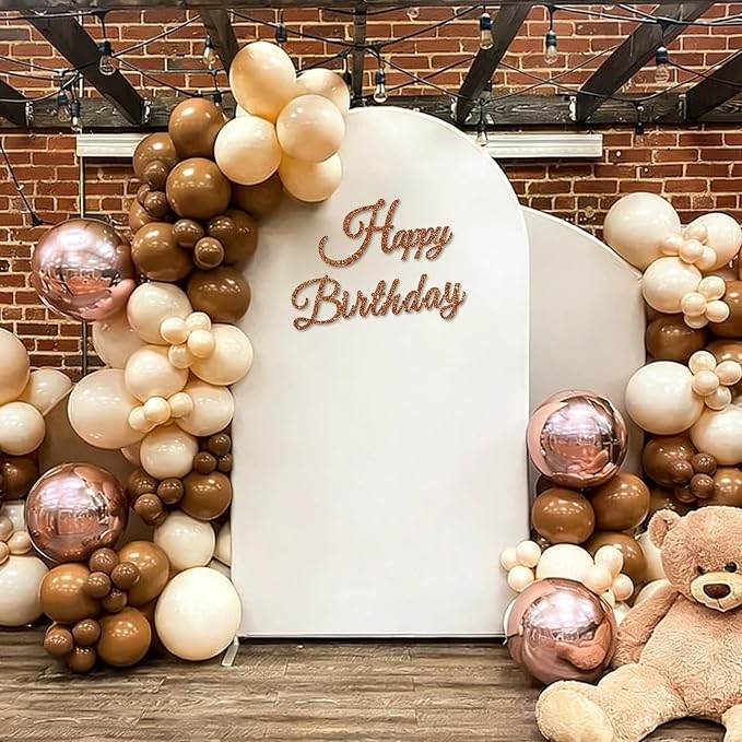 TONIFUL Happy Birthday Sign for Backdrop - Image 6
