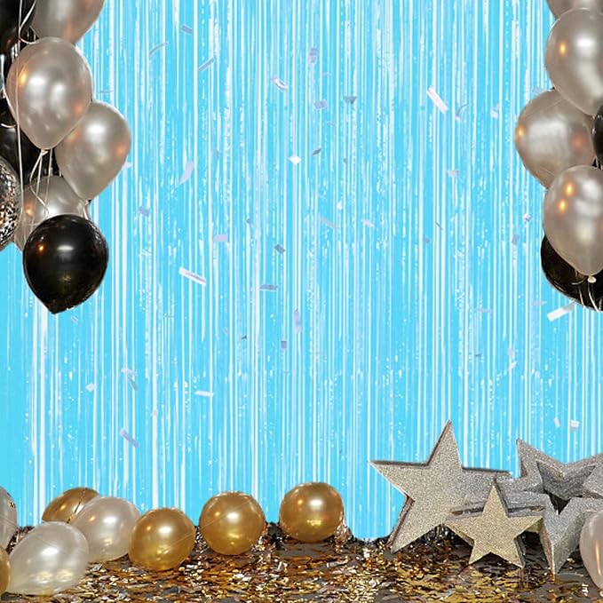 DECOCKRAT 3 Pack Foil Fringe Backdrop - Image 6