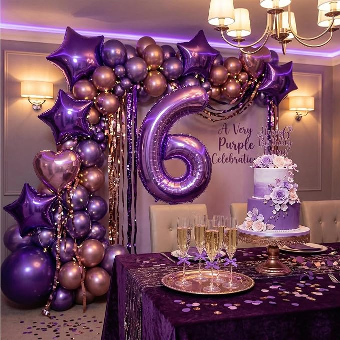 Number Balloons for Birthday Decorations - Image 6