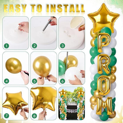 2 Sets Graduation Balloon Column Stand Kits - Image 5