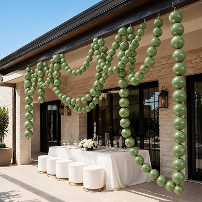 Sage Green Linking Balloons - Image 6