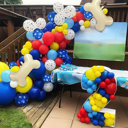 Dog Balloons, Dog Paw Latex Animal Balloon - Image 9
