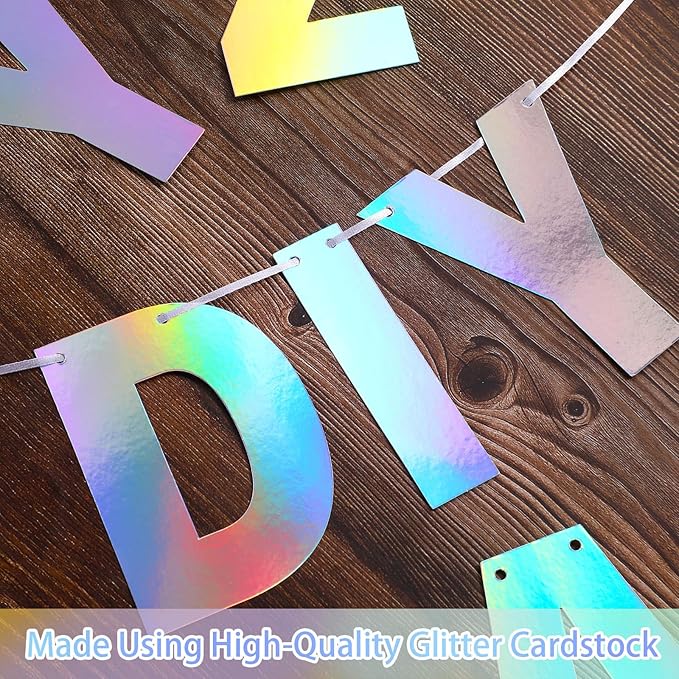 TaoBary 112 Pcs DIY Letter Kit Glitter Customizable Banner Letters Include 107 - Image 6
