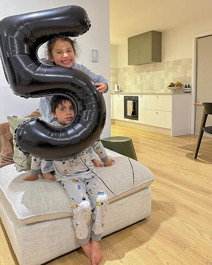 Black Number 5 Balloon 40 Inch - Image 7