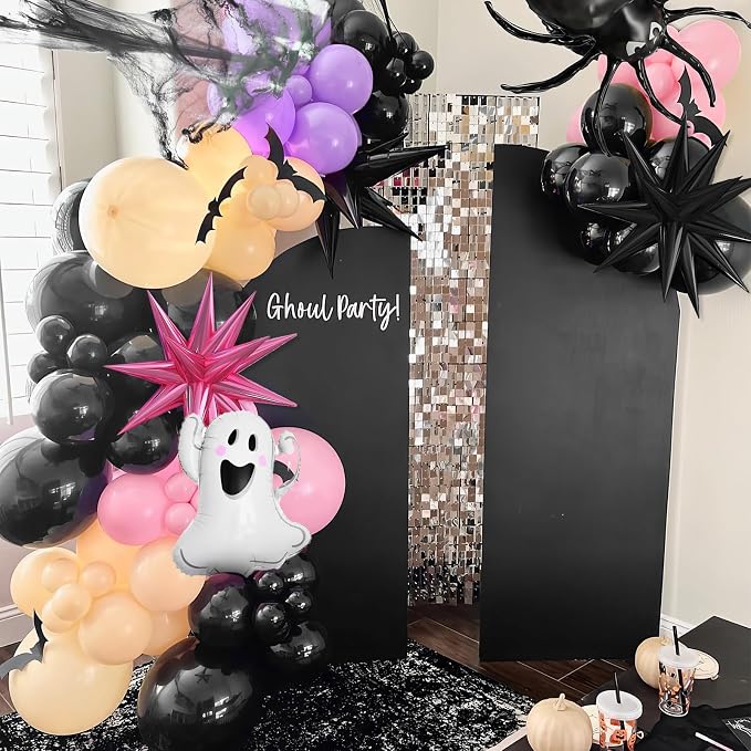 Pastel Halloween Balloon Arch Kit - Image 5