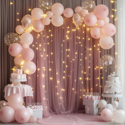 Fomcet Tulle Backdrop Curtains - Image 7