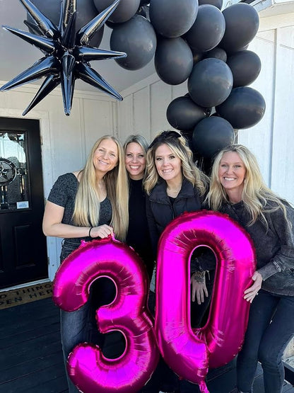 Hot Pink 13 Balloon - Image 8