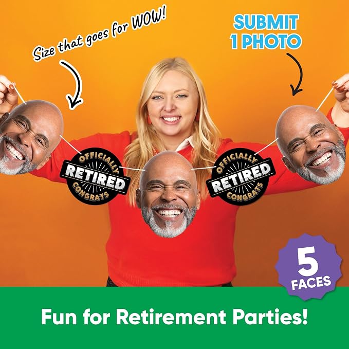 Custom Photo Happy Retirement Party Decorations - Image 2