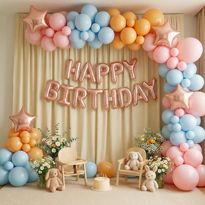 Beige Backdrop Curtain for Wedding Parties Backdrop Drapes 10x10FT | Wrinkle - Image 3
