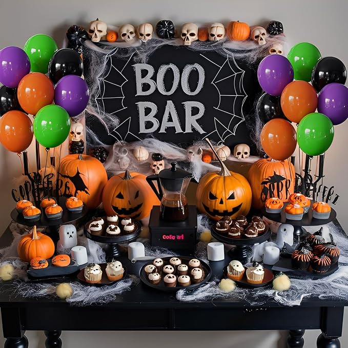 Halloween Party Balloons Set, Halloween Party Decorations - Image 5