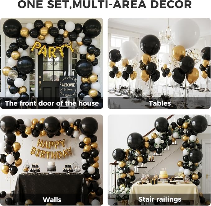 LovesTown 15PCS Party Balloons, 18inch Latex Balloons Garland Arch Kit - Image 4