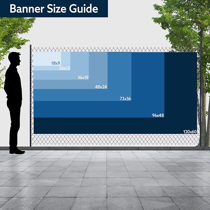 Custom Banner, Personalized Vinyl Banners Sign - Image 2