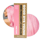 Good Dye Young Semi-Permanent Hair Color, Vegan and Cruelty-Free Pink Hair Dye, Last up to 24 Washes, Non-Damaging Conditioning Hair Color (5FL OZ, Pink Puff)