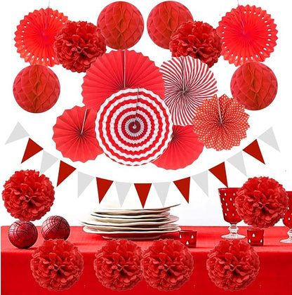 Party Decoration, Garlands String and Triangle Bunting Flags - Image 6