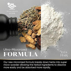Vita Hair (Micronized Formula) Growth & Hair Loss Supplement – 100% Natural for Healthier Hair – Supports Hair Growth, Reduces Hair Loss, and Combats Graying for Men & Women – 108 Capsules