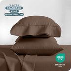 Bare Home Microfiber Pillow Cases - King Size Set of 2 - Cooling Pillowcases - Double Brushed - Cocoa Pillowcases Two Pack - Easy Care (King Pillowcase Set of 2, Cocoa)