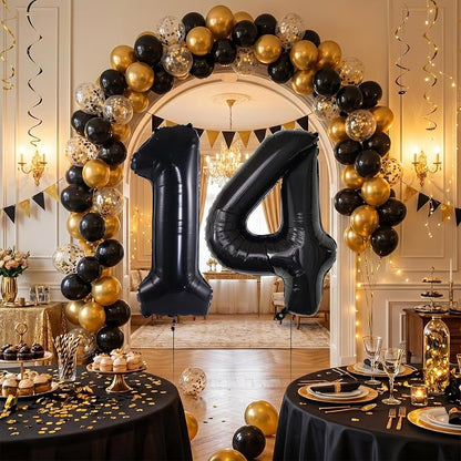 YPSelected 32 Inch Large Foil Helium Number Balloon Birthday Wedding Party 0-9 - Image 3
