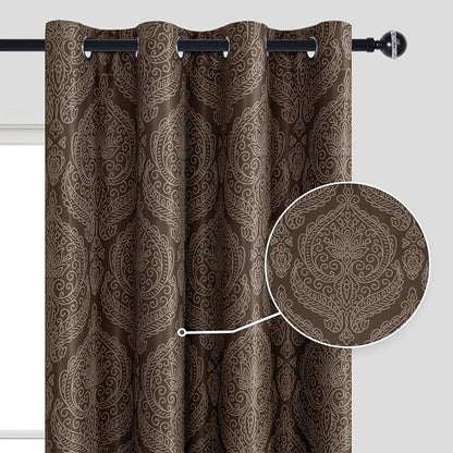 DWCN Brown Curtains 84 inch Long - Image 2