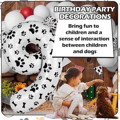 40 Inch Dog Foil Birthday Balloons - Image 5