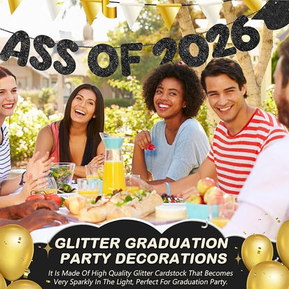 Fulmoon Congrats Grad Class of 2026 Banner Graduation Party Decor Class of 2026 - Image 7