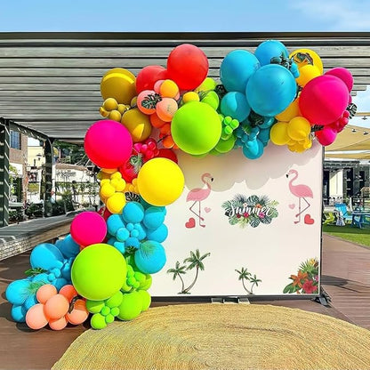 Tropical Hawaiian Balloons Set - Image 6