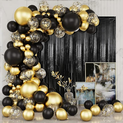 Crosize 8 Pack 3.3 x 9.9 ft Foil Fringe Streamer Backdrop, - Image 2