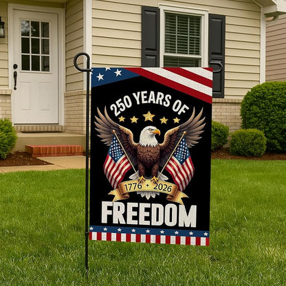 250 Years Anniversary Garden Flag, 250th Anniversary USA Patriotic Banner - Image 5