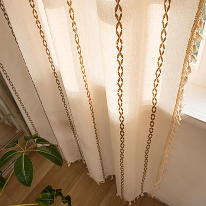 Sutuo Home Boho Curtains 90 Inches Long, Bohemian Curtain - Image 3