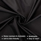 Oak Leaf Hair Cutting Capes, Water-resistant & Antistatic Salon Haircut Capes with Snap Closure for Styling, 57x67 Inches, Pack of 2