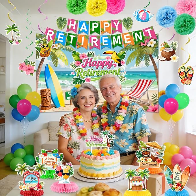 Hawaiian Retirement Party Decorations - Image 6
