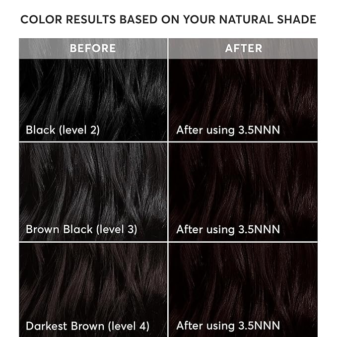 Madison Reed Radiant Hair Color Kit - 3.5NNN Darkest Brown-Black (Ravenna Brown), 100% Gray Hair Coverage Permanent Hair Dye for Resistant Grays | PPD-Free & Ammonia-Free, 2 Pack