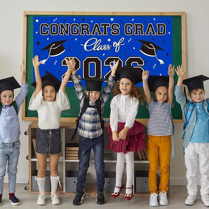 Graduation Party Decorations 2026 Plastic Backdrop - Image 5