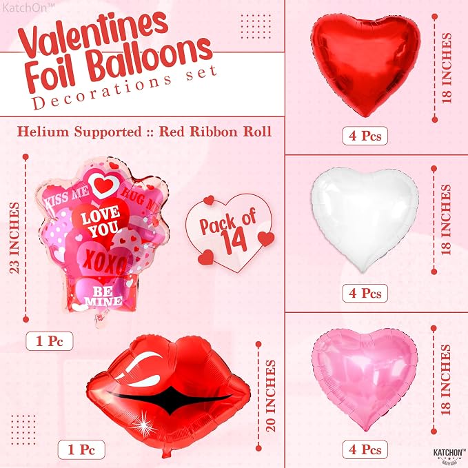 KatchOn Lip Balloons & Heart Balloons - Image 2